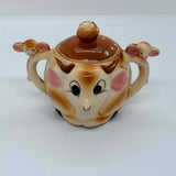 Vintage Royal Loric Ware Anthropomorphic Deer Ceramic Sugar Bowl