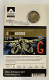 2014 The Retirement of G for George 70th Anniversary One Dollar ($1) Uncirculated Australian Decimal Coin