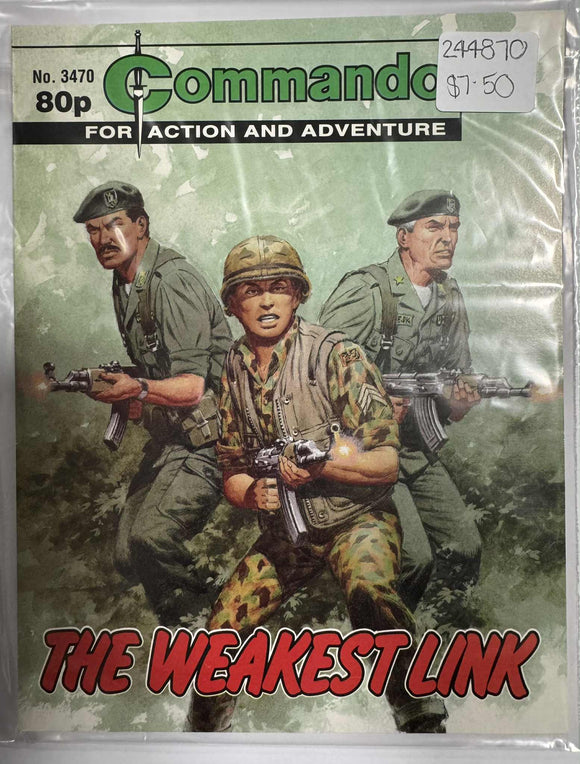 Commando Comic No.3470 The Weakest Link