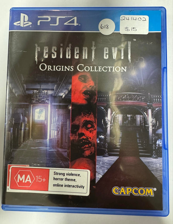 Resident Evil Origins Collection PS4 Game