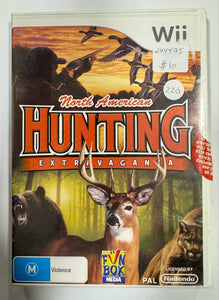 North American Hunting Extravaganza Wii Game