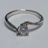 Sterling Silver Cubic Zirconia Ring
