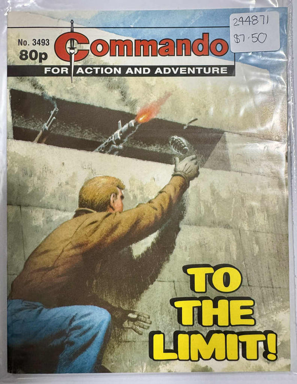Commando Comic No.3493 To The Limit