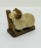 Vintage Rye Pottery ram figurine