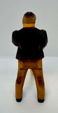 Hand-Carved Traditional Swiss Alphorn Player