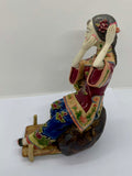 Vintage Shiwan Wucai Chinese Figurine