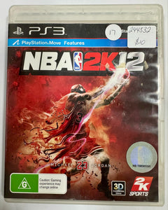 NBA 2K12 PS3 Game