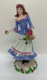 Porcelain Strawberry Girl of The Covent Garden Figurine