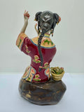 Vintage Shiwan Wucai Chinese Figurine