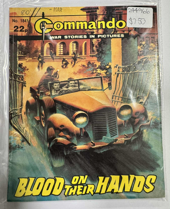 Commando Comic No.1841 Blood on Their Hands