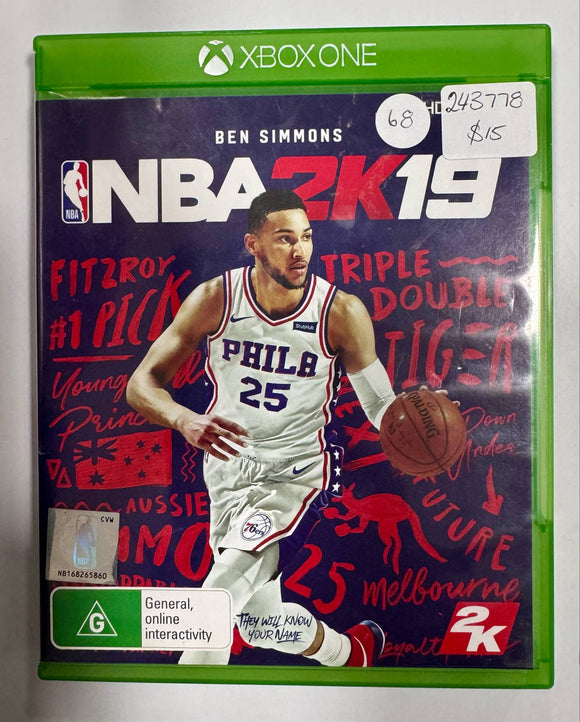 NBA 2K19 Xbox One Game