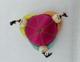 Vintage Satin Asian Style Pin Cushion