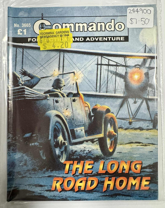 Commando Comic No.3665 The Long Road Home