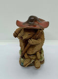 Pottery Travelling Echidna Figurine