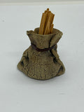 Pottery Hessian Sack Toothpick Holder