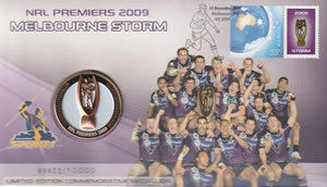 PNC 2009 NRL Premiers Melbourne Storm Medallion