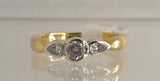 18ct Yellow Gold Diamond Ring