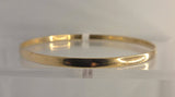 9ct Yellow Gold Solid Bangle