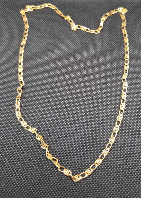 9ct Yellow Gold Cable Chain Necklace