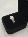 Silver Puzzle Ring(Welded together)