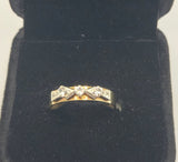 9ct Yellow Gold Vintage Diamond Ring