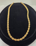 9ct Yellow Gold Cable Chain
