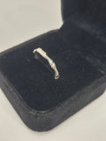 Silver "Bamboo" Dress Ring