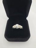 Silver Puzzle Ring(Welded together)