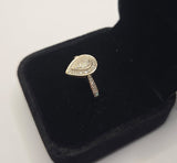 9ct Yellow Gold Pear Shaped Diamond Ring