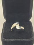Silver Wave Ring