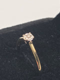 9ct Yellow Gold Diamond Ring