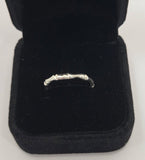 Silver "Bamboo" Dress Ring