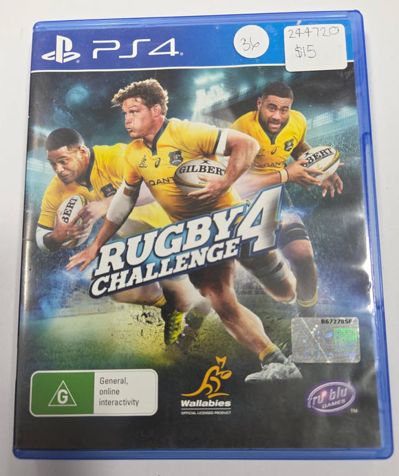 PS4 Game Rugby Challenge 4