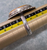 Silver Tiger Eye Ring