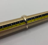 9ct Yellow Gold Diamond Cluster Ring