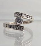 Sterling Silver Cubic Zirconia Ring