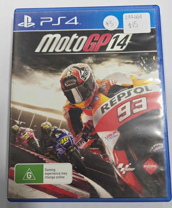 PS4 Game MotoGP14