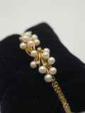 18ct Yellow Gold Pearl and Diamond Set