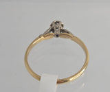 18ct Yellow Gold Diamond Ring