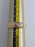 9ct Yellow Gold Diamond Ring