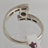 Sterling Silver Cubic Zirconia Ring