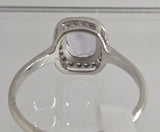 Sterling Silver Cubic Zirconia Ring