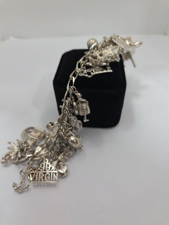 Silver Charm Bracelet