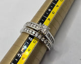 14kt White Gold Diamond Ring Set