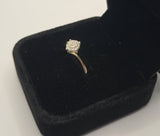 9ct Yellow Gold Diamond Ring