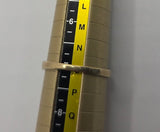 9ct Yellow Gold Sapphire and Diamond Ring