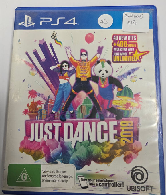 PS4 Game Just Dance 2019