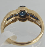 14kt Yellow Gold Cubic Zirconia Ring