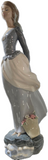 Lladro Wind Blown Sea Breeze in Raw/Matt/Gloss Set 3