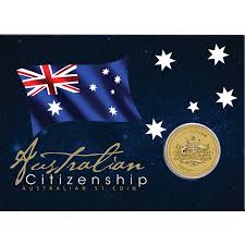 Coin 2017 Perth Mint Australian Citizenship One Dollar